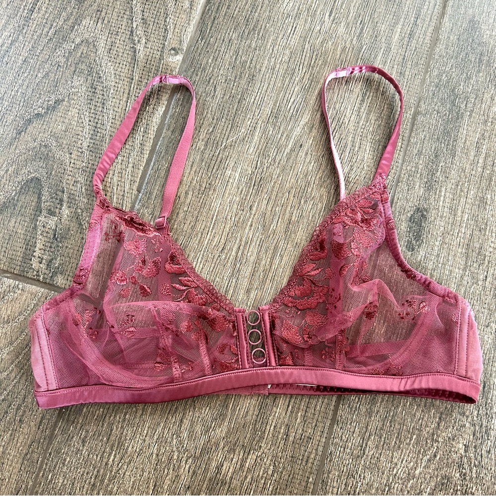 Simone Perele / Mauve Lace Floral Bra
